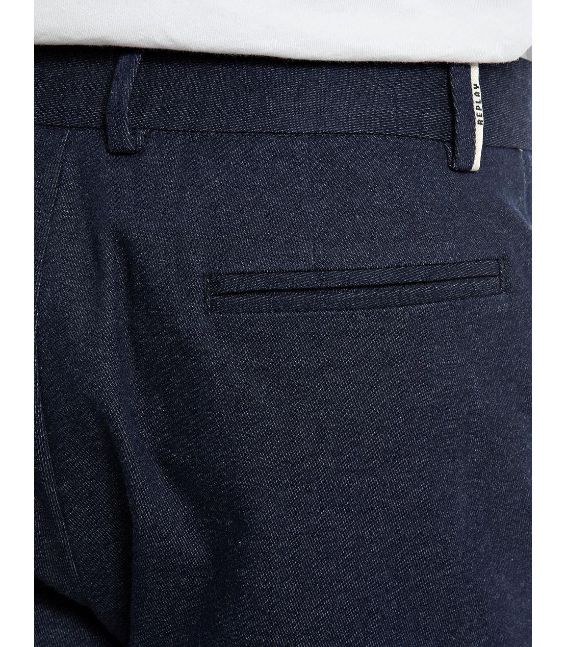 Sartoriale スーパーストレッチインディゴデニムセットアップパンツ 