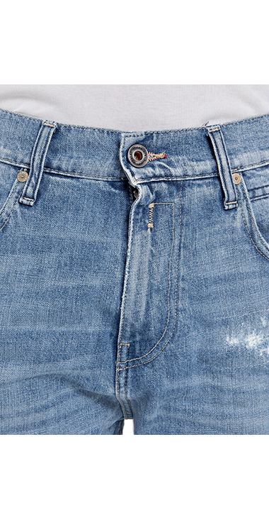 リラックステーパード SANDOT Aged Eco 20Yearインディゴデニム 