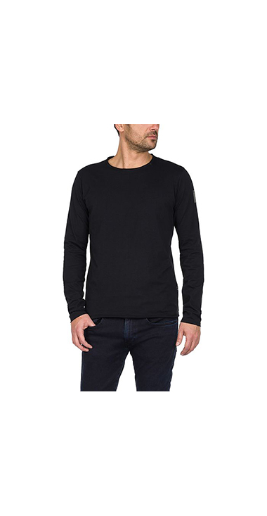 ベーシックジャージー クルーネックロングTシャツ｜REPLAY リプレイ 