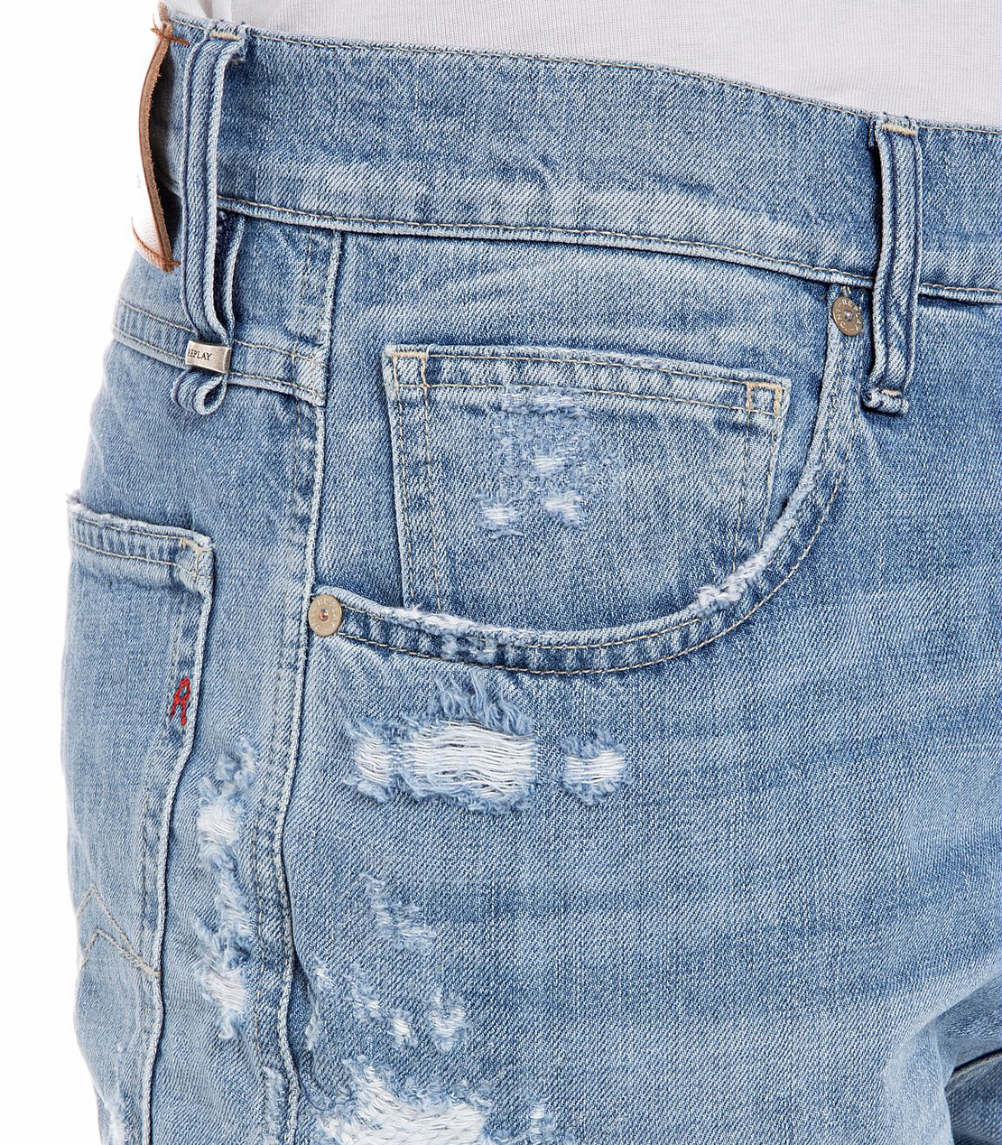 リラックステーパード SANDOT Aged Eco 20Yearインディゴデニム 