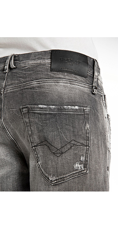 Aged Eco 20 year スリムテーパード MICKYM パワーストレッチデニム 