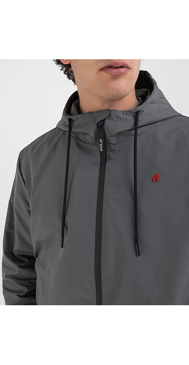 マイクロポリ フーディージャケット｜REPLAY リプレイ公式通販サイト 