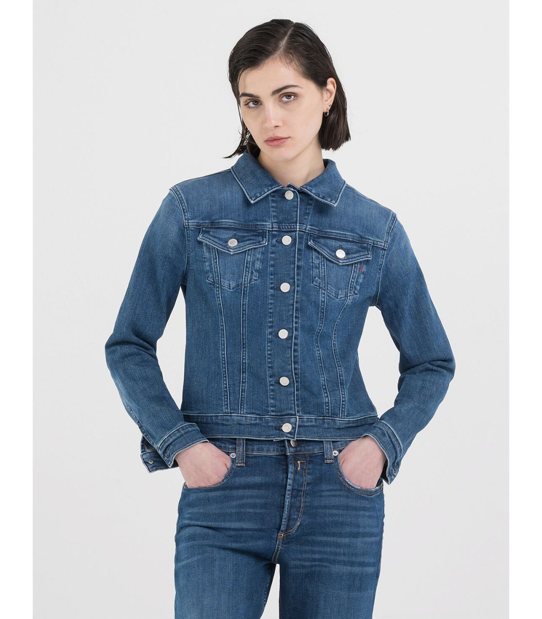 M30717 NOTIFY ノティファイ ストレッチデニムジャケット Gジャン Sサイズ NO ID. デニムジャケット gジャン mj9772- アルティメットストレッチ