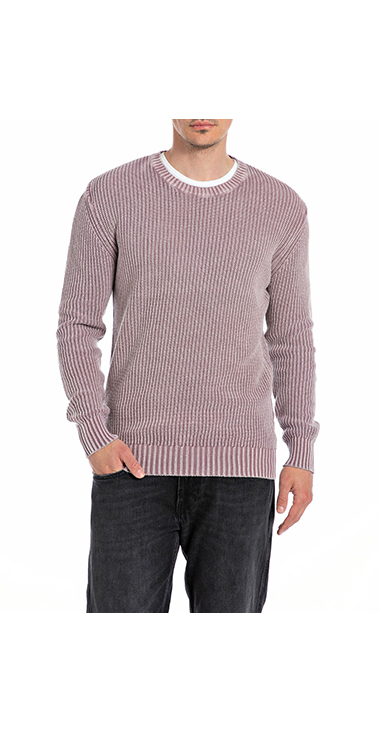 コットンウォッシュニット｜REPLAY リプレイ公式通販サイト 