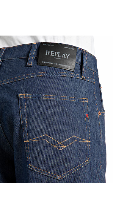 ♦️超美品♦️リプレイ replay スタッズデニム ストレッチ素材 size33 