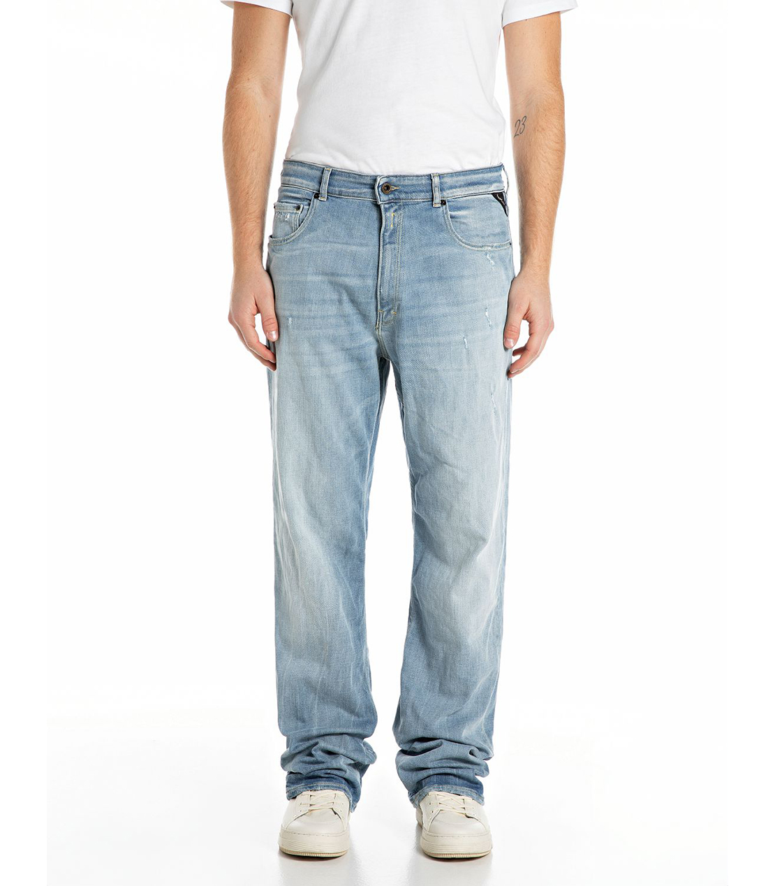 R I COブーツカット 日本製サイドジップ 藍染デニム 新品未使用 21oz 