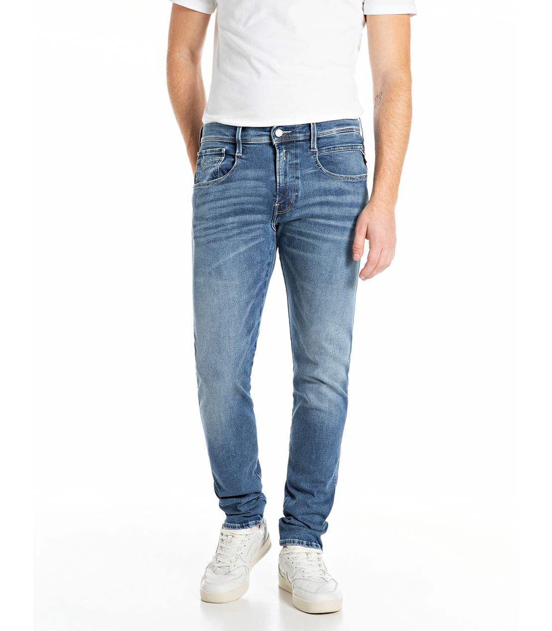 新品同様　リプレイ（REPLAY）のデニム ジーンズ 新品同様☆リプレイ☆replayデニム☆27インチカラー濃いめ リプレイ