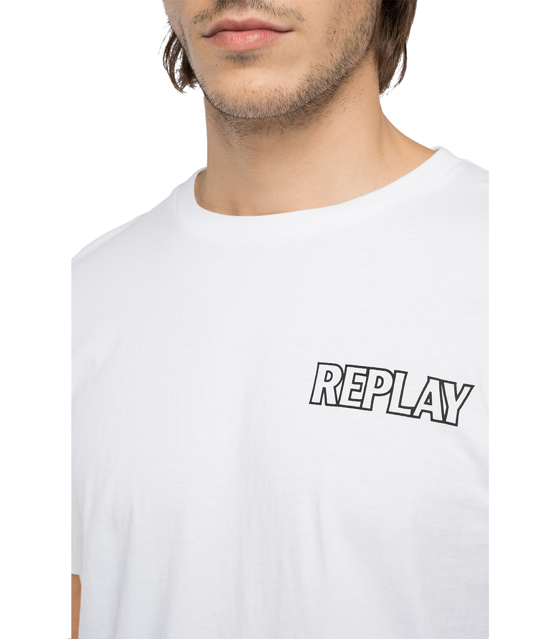 ベーシックジャージー ロゴプリントtシャツ Replay リプレイ公式通販サイト