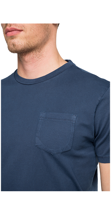 ガーメントダイオーガニックコットンジャージーtシャツ Replay リプレイ公式通販サイト