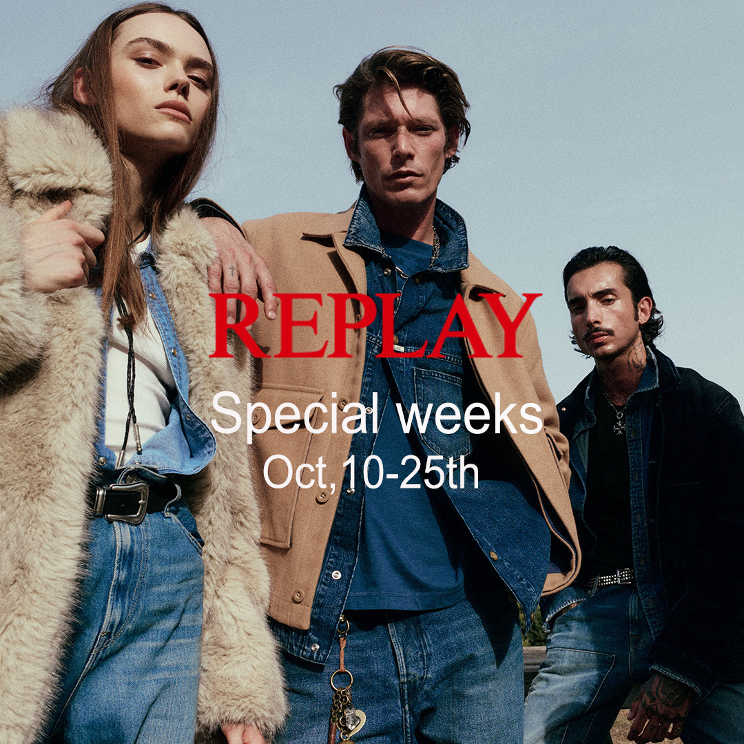 REPLAY WEEKS 10.10(土)～10.25(日)